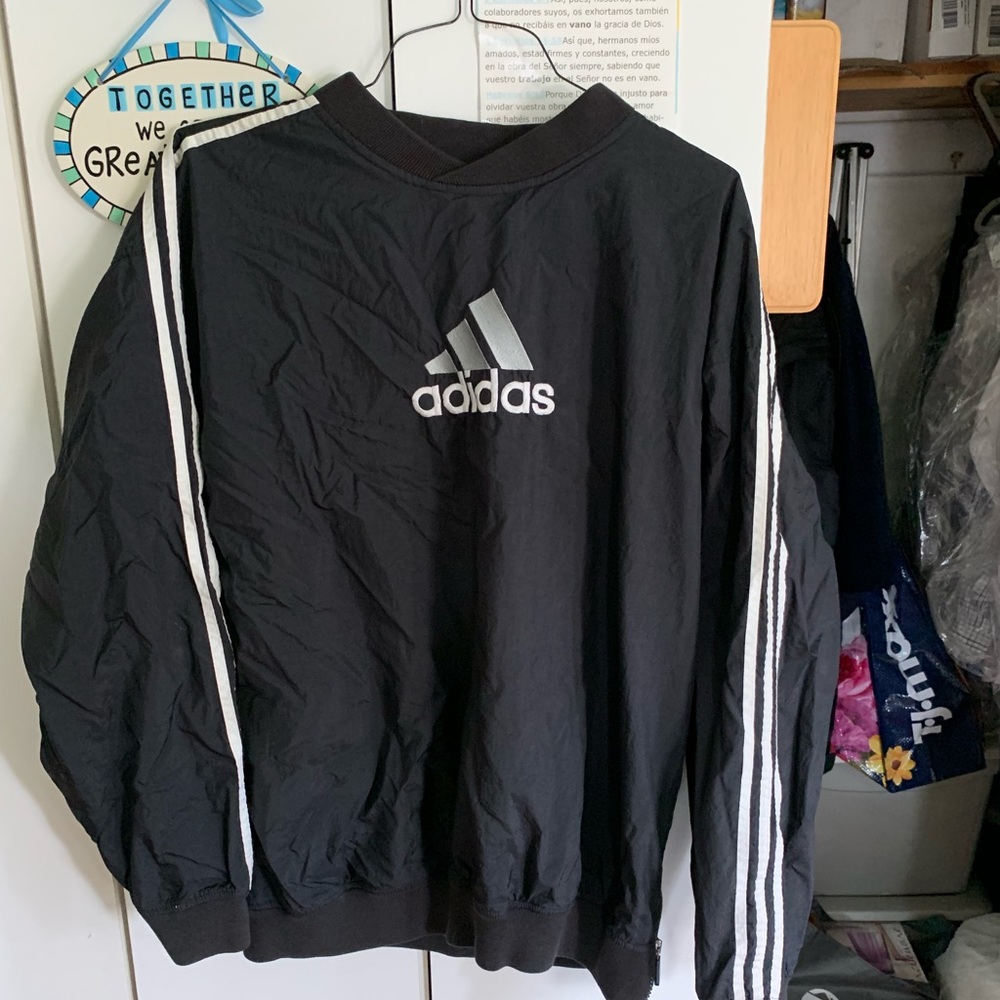 Adidas pullover windbreaker